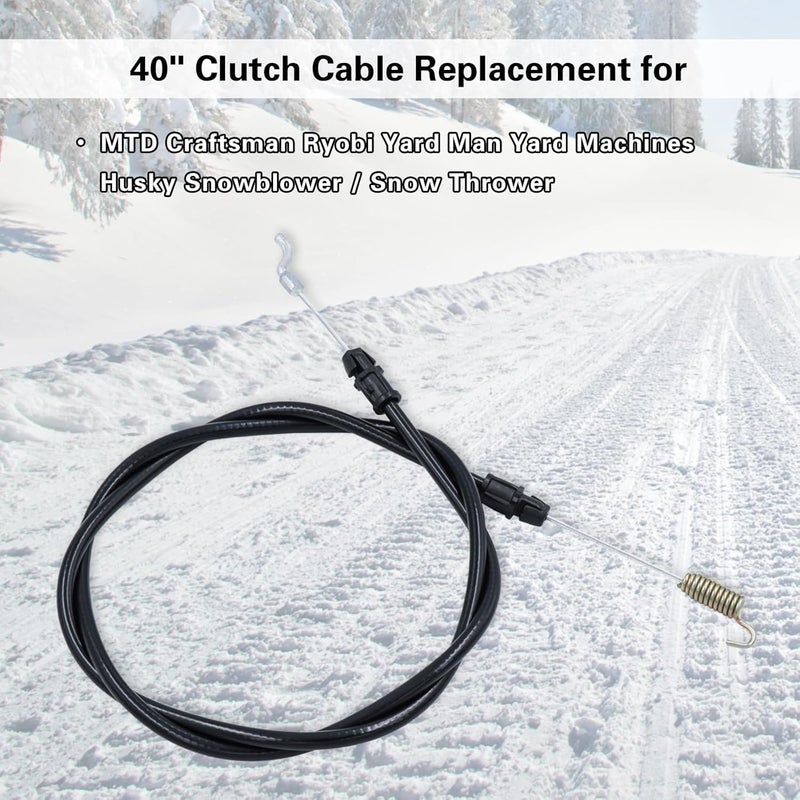 Dofank 946-0910A Clutch Cable for MTD, Craftsman, Ryobi, Yard Man, Yard Machines, Husky Snowblower Snow Thrower, Replaces MTD 746-0910, 746-0910A - Image 3